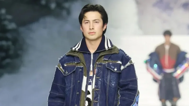 Hudson Williams Shines in Milan Runway Debut