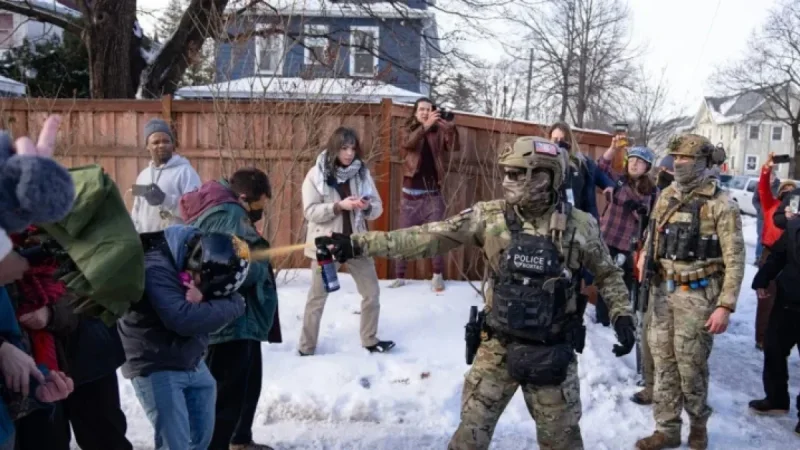 Judge Halts Federal Agents from Pepper Spraying Peaceful Minnesota Protesters