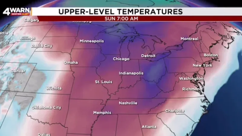 Metro Detroit Faces Snowy Weekend and Bitter Cold: Key Details