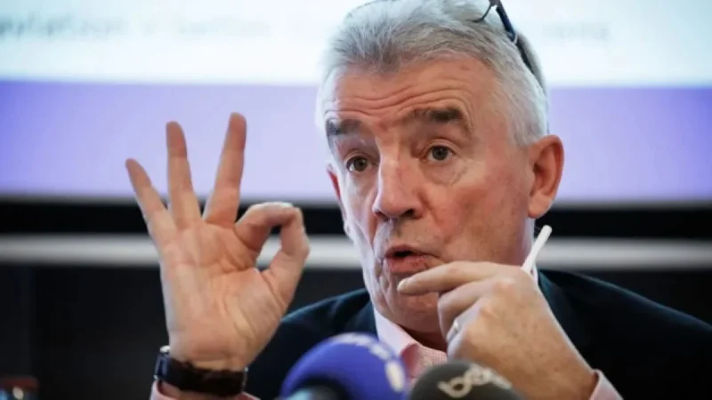 Musk and Ryanair’s O’Leary Clash Over Starlink Wi-Fi Debate