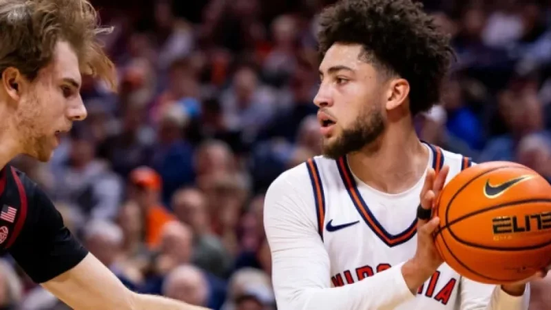 No. 16 Cavaliers Face Road Challenge Against SMU