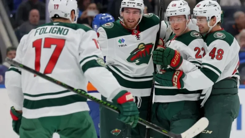 Trenin and Foligno’s Physical Play Boosts Wild’s Performance