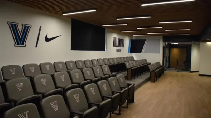 Villanova Debuts New Lacrosse Cinema Experience