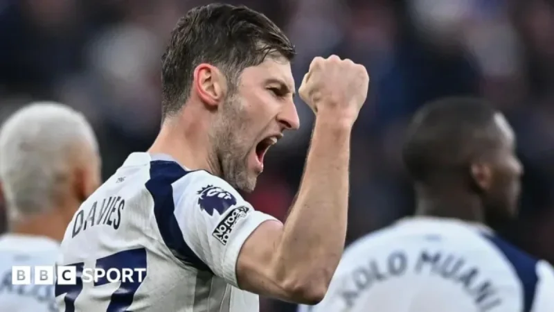 Wales Coach Bellamy: Ben Davies’ Spurs Absence Not a Concern
