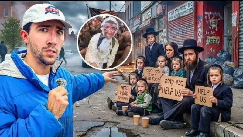 YouTuber Explores ‘Welfare-Addicted’ Jewish Town After Exposing India’s Poop-Throwing Festival