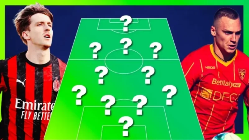 Allegri’s Lineup Tweak: Pulisic Starts in Milan vs. Lecce Probable Lineups