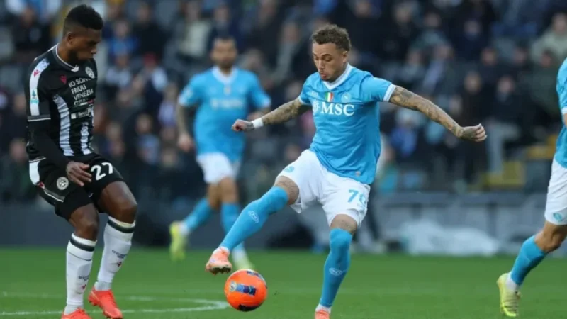 Galatasaray Nears Agreement for Napoli Forward Noa Lang