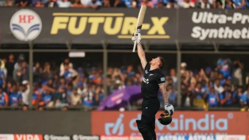 Glenn Phillips Scores Rapid 83-Ball Century Against India in Indore