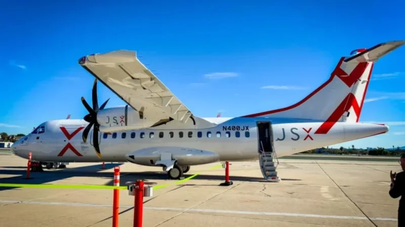 JSX Launches Silicon Valley Flights with New ATR Turboprops