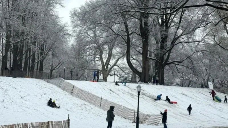 NYC to Experience Light Snow, Heavy Accumulation Expected Sunday