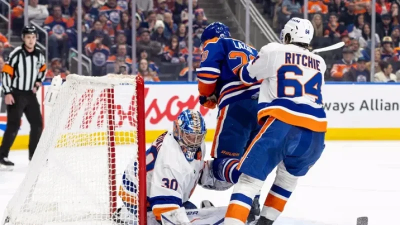 Sorokin Secures NHL-Best Fifth Shutout, Stifles Oilers’ Offense