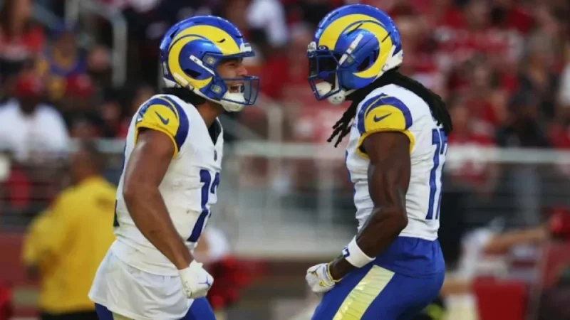 Bears’ Allen Faces Challenge in Slowing Rams’ Nacua, Adams