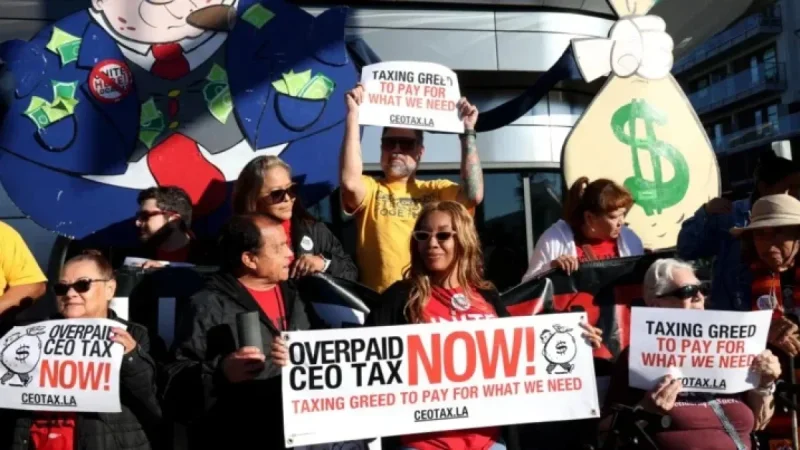 California and L.A. initiatives propose taxing ultra-rich amid rising costs
