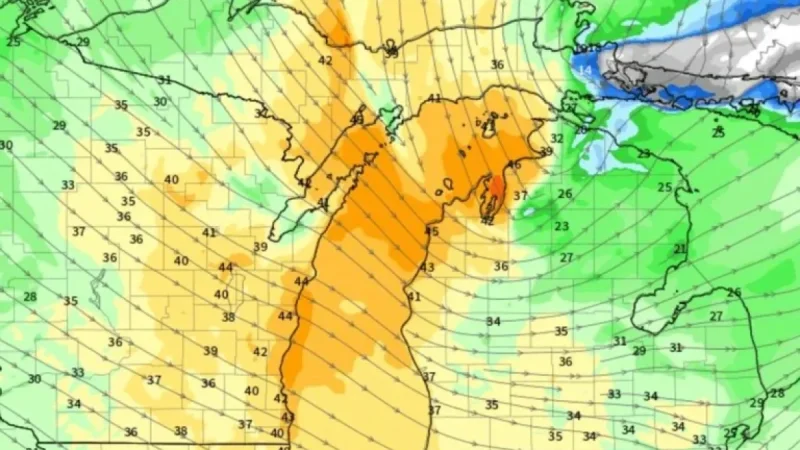 Eastern Michigan Faces Expanded Winter Weather Advisory and Near-Blizzard Conditions