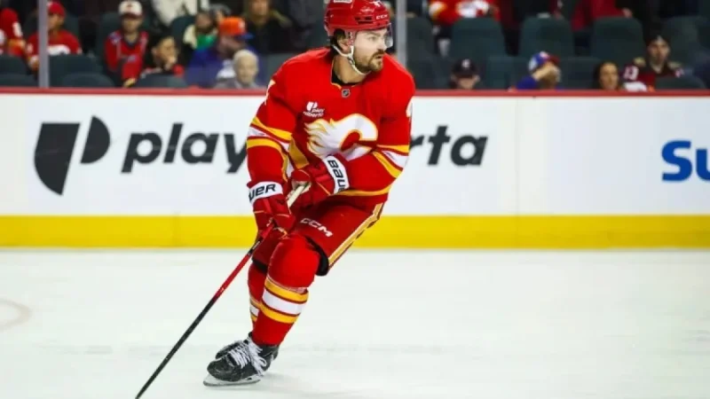 Flames Trade Rasmus Andersson to Golden Knights for Whitecloud, Two Picks