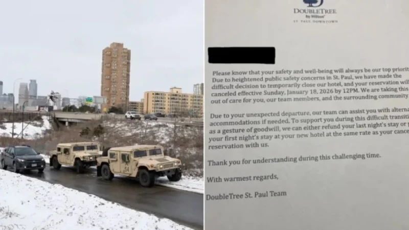 Hilton Hotel Evicts ICE Agents in Minnesota Over Safety Concerns