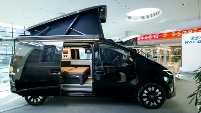 Hyundai Launches Advanced Solar-Powered EV Camper