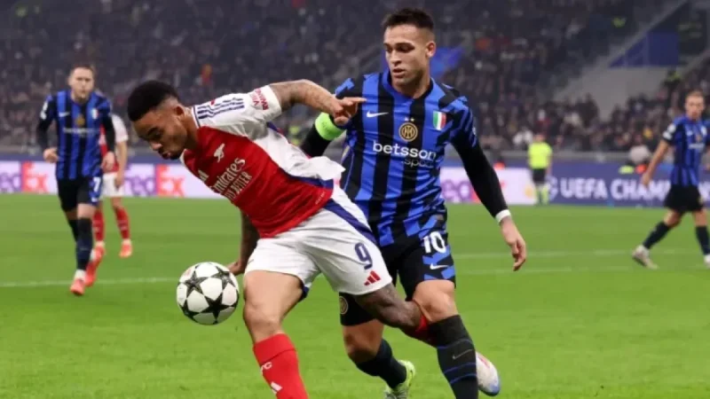 Inter Milan Faces Arsenal in UEFA Champions League: Team News and Lineups