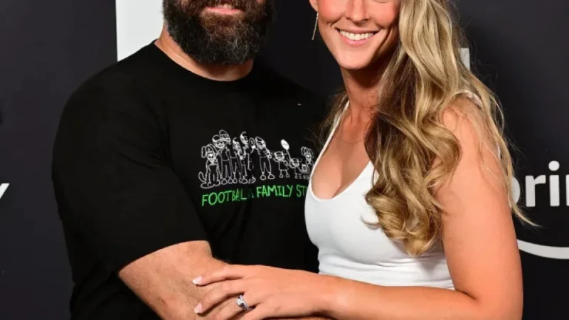 Kylie Kelce Jokes About Her Sex Life with Husband Jason Kelce