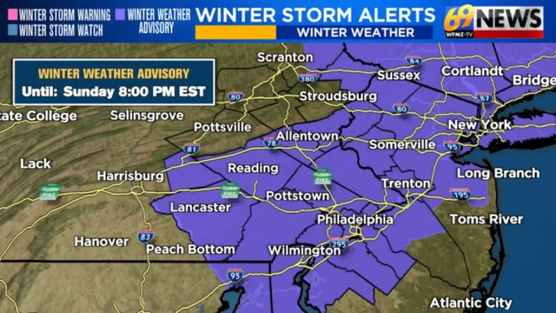 Latest Snow Totals and Conditions: 69 News Storm Team Update