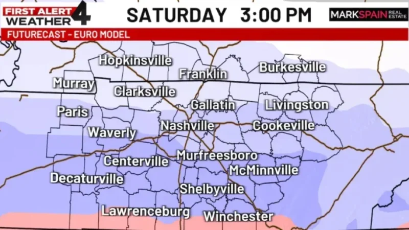 Middle Tennessee Braces for Season’s First Major Winter Storm