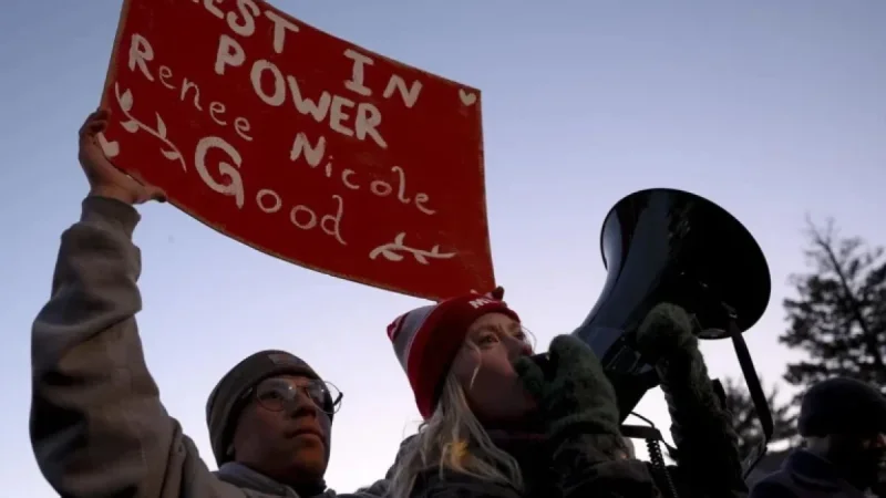 Protesters Rally at Minnesota Church Led by ICE Official