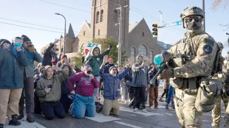 Protesters Storm Minnesota Church Over Pastor’s Alleged ICE Connections