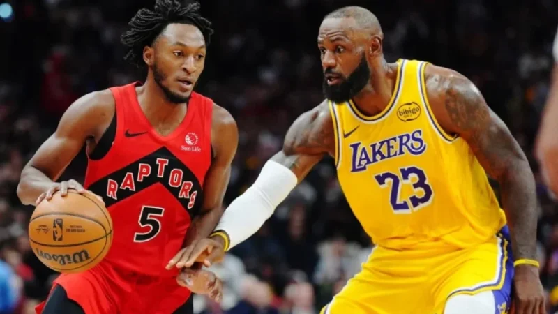 Raptors’ Quickley, Lakers’ James, Doncic Uncertain for Sunday Game