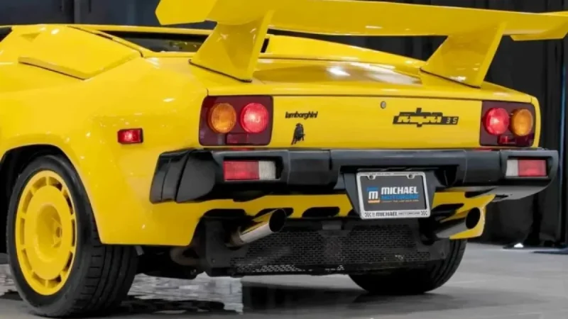 Rare Lamborghini Jalpa from Stallone’s ‘Rocky’ Film Hits the Market