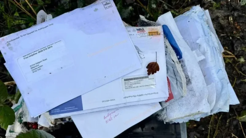 Royal Mail Investigates Undelivered Letters Found Near Ballymena River Walk