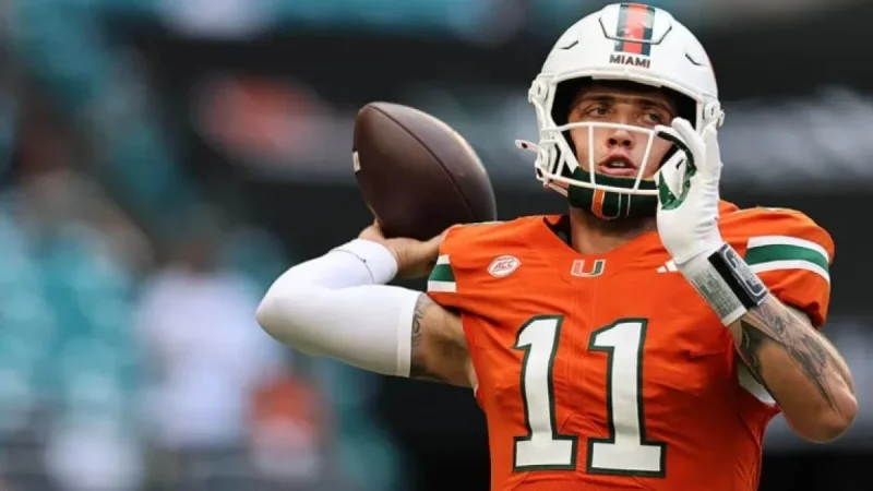 Carson Beck Moves to Miami, Nearing National Title Victory