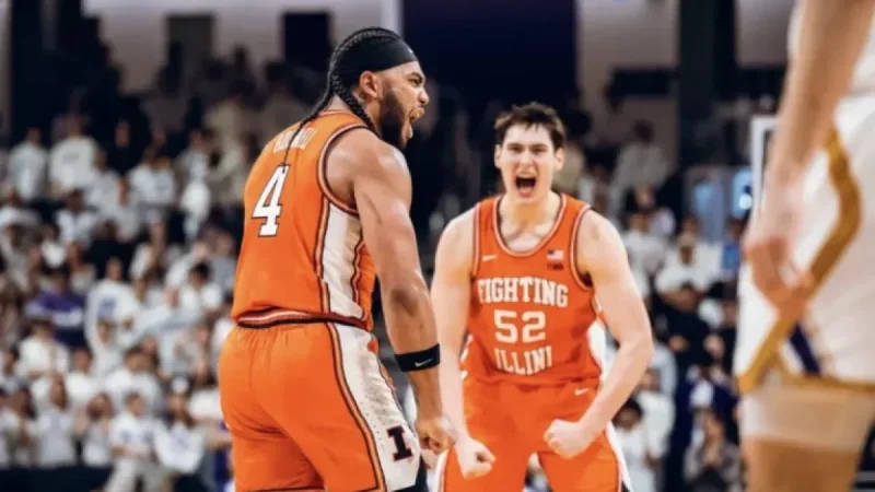 Illinois, Texas Tech Climb into Men’s Basketball Power 37 Top 10