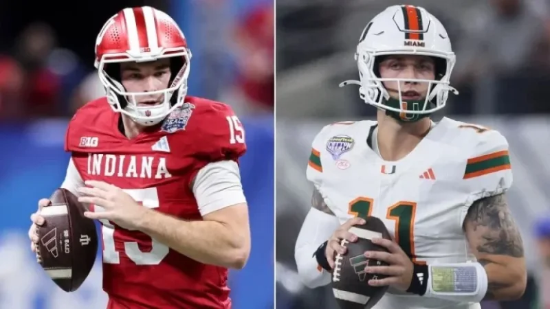 Indiana Faces Miami in College Football Playoff National Championship Showdown