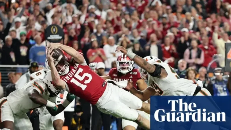 Mendoza’s Leap Secures Indiana’s First National Title in Perfect Season