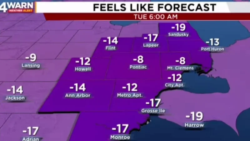 Metro Detroit Schools May Close Tuesday, Jan. 20, Due to Severe Weather