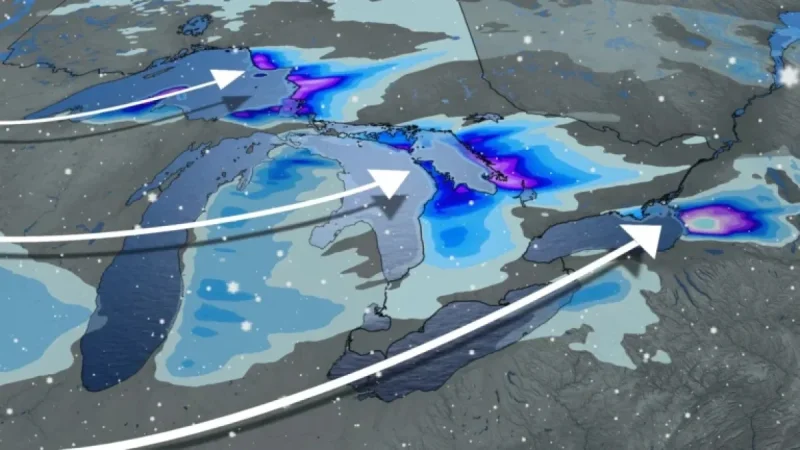 Ontario Braces for Heavy Snow and Polar Vortex Cold This Week