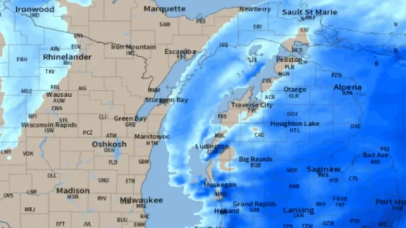 Southern Michigan Braces for Incoming Snow System