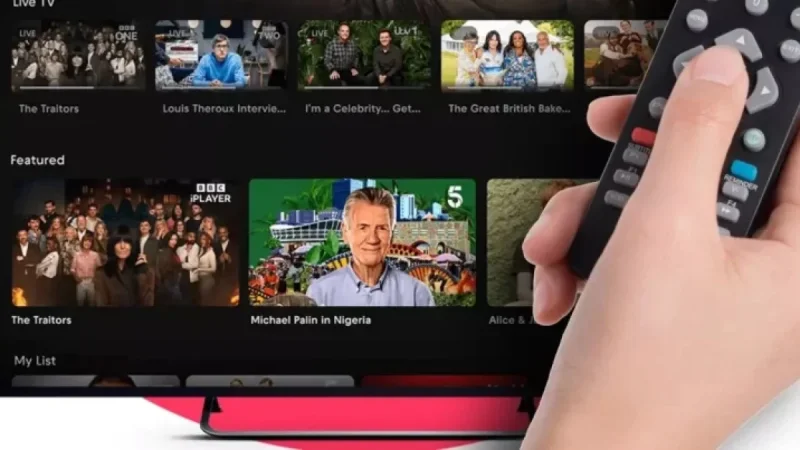 UK Homes Embrace New Free TV Streaming Service