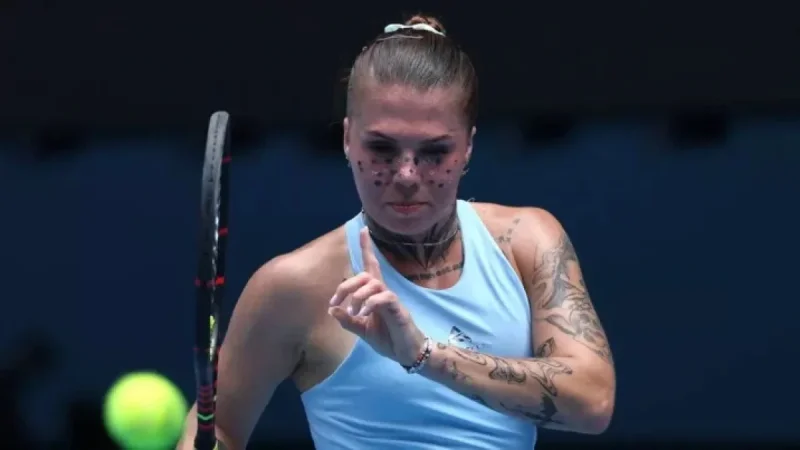 Australian Open Player’s T-Shirt Sends Powerful Message: ‘Can’t Talk Here’