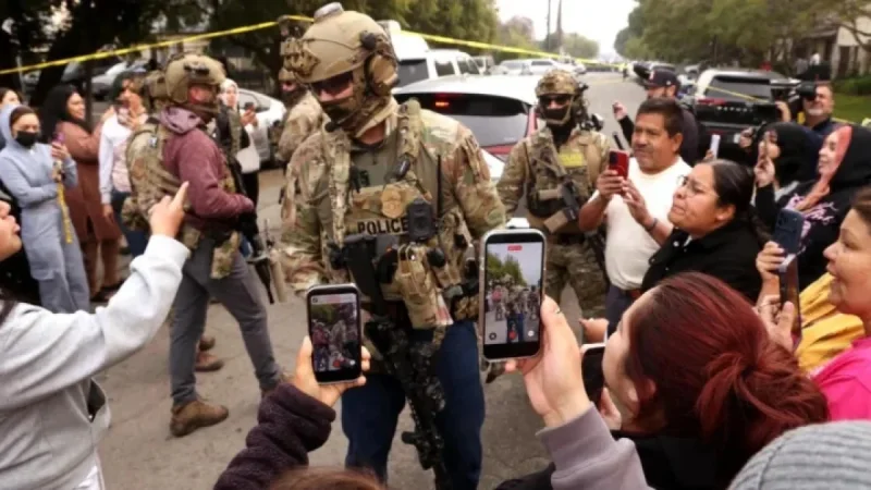 California Immigration Operation: Shooting and Car Crash Reported