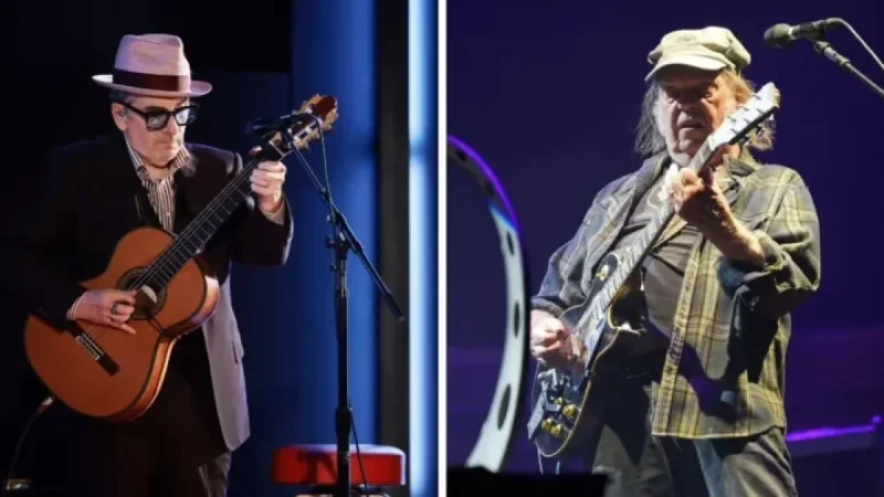 Elvis Costello to Support Neil Young at Cornwall Eden Session