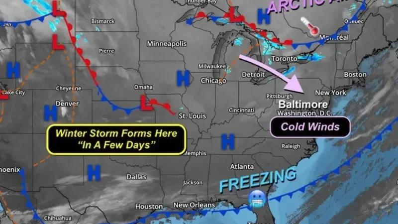 January 20 Brings Wind Chills, Brief Warmth, and Weekend Winter Storm Sunday
