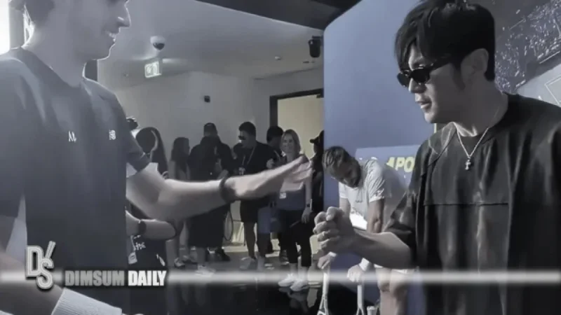 Jay Chou Heartbroken by Petar Jovic’s Unreturnable Ace at Australian Open
