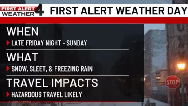 Major Winter Storm Expected This Weekend: First Alert Issued