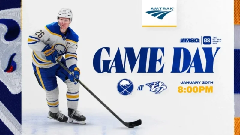 Predators vs. Sabres: Watch Live, Lineup Insights, and Key Storylines