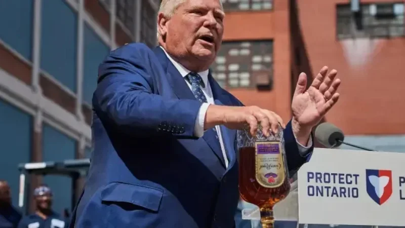 Quebec Finance Minister Criticizes Ontario’s Crown Royal Whisky Ban
