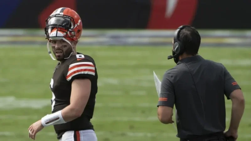 Baker Mayfield Criticizes Falcons Writer and Coach Kevin Stefanski