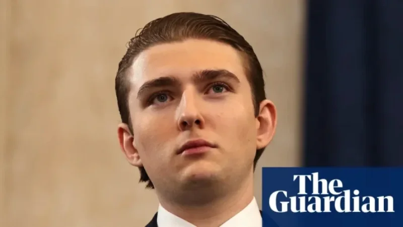 Barron Trump’s Police Call Saves Woman’s Life, London Court Reveals