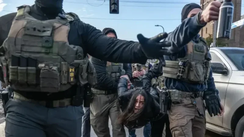 ICE Agents Forcibly Remove Disabled Woman from Car in Minneapolis