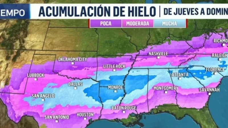 Ice Threat Dominates Concerns Ahead of Incoming Winter Storm
